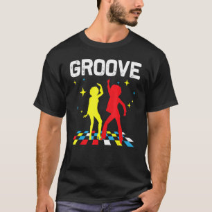 Cool Disco For Men Women 70s 80s Nightclub Music D T-Shirt