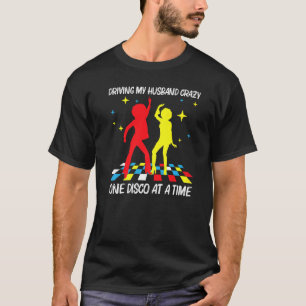 Cool Disco For Women Mum 70s 80s Nightclub Music D T-Shirt