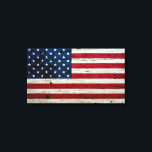Cool Distressed American Flag Wood Rustic Canvas Print<br><div class="desc">Cool Distressed American Flag Wood Rustic</div>