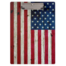 Cool Distressed American Flag Wood Rustic