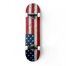 Cool Distressed American Flag Wood