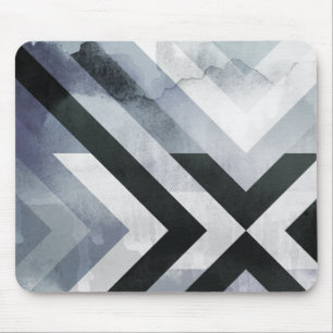 Cool Distressed Grey Decorative Design Mouse Mat