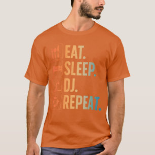 Cool DJ Art for Men Women Disc Jockey Music Produc T-Shirt