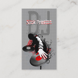 Cool DJ Business Card