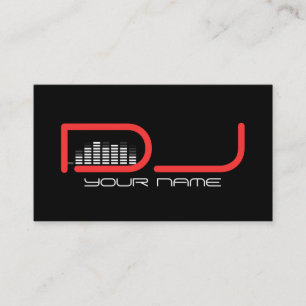 Cool DJ Business Card