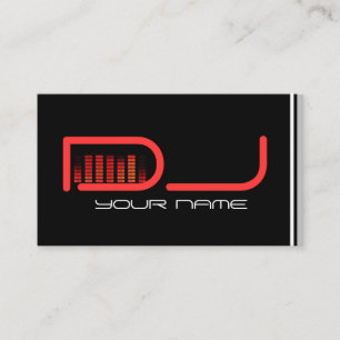 Cool DJ Business Card
