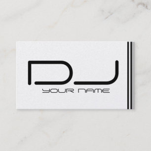Cool DJ Business Card