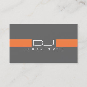 Cool DJ Business Card