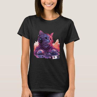 Cool DJ Cat Shirt, Funny Cat Shirt