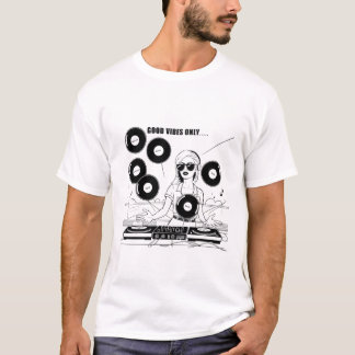 Cool Dj Girl T-Shirt
