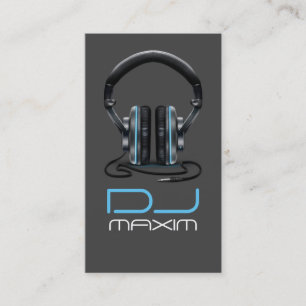 Cool DJ Music Business Card