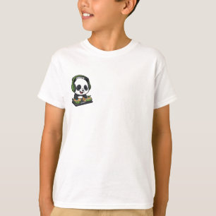 Cool DJ Panda Beats Kids T-Shirt