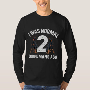 Cool Doberman Art For Men Women Doberman Pinscher  T-Shirt
