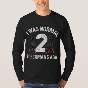 Cool Doberman Art For Men Women Doberman Pinscher  T-Shirt