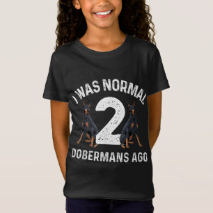 Cool Doberman Art For Men Women Doberman Pinscher T-Shirt