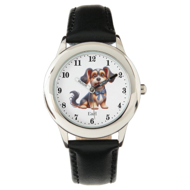 Cool Dog add name Watch (Front)