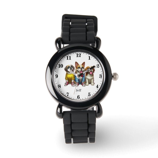 Cool Dog add name Watch (Front)