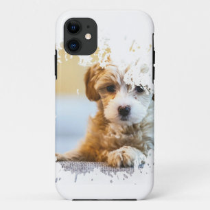 Cool Dog Artwork iPhone 11 Case
