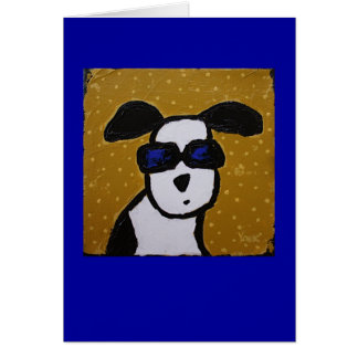 cool dog card
