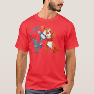 Cool Dog Cat Best Friendsee shirts Cat And Dog Car