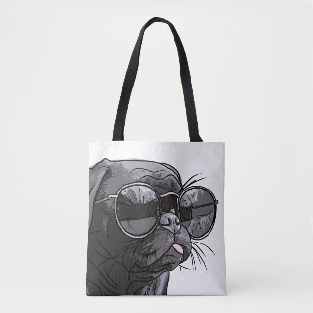 Cool Dog - Cute Dog Collection / Tote Bag (Front)