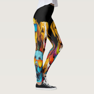 Cool Dog Leggings - Fun