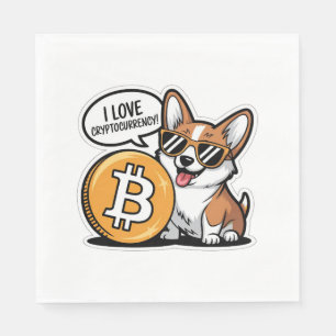 Cool Dog Life Napkin