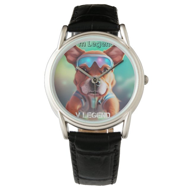 COOL DOG WATCH FOR MEN ,FOR KIDS FOR FATHER DAY  (Front)