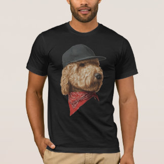 Cool Dog with Cap & Bandana T-Shirt | Stylish Dog