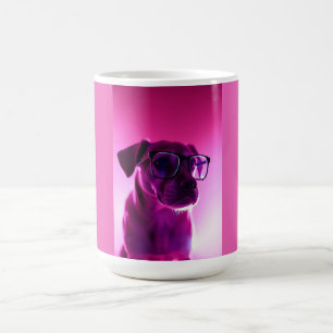 Cool Dog with Sunglasses Coffee Mug