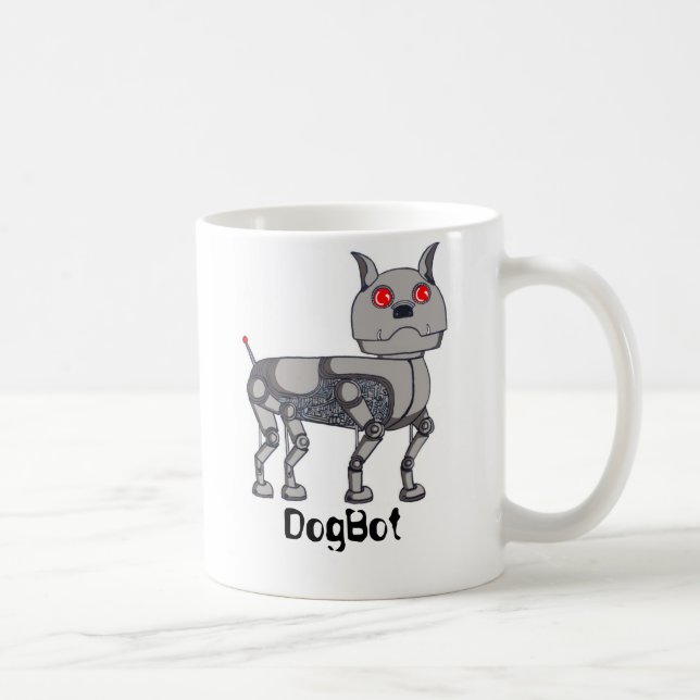 Cool DogBot Mug (Right)