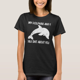 Cool Dolphin For Men Women Bottlenose Dolphin Anim T-Shirt