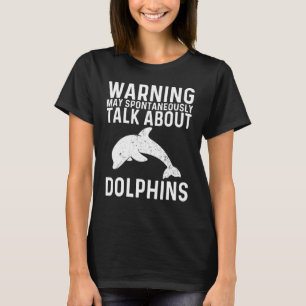 Cool Dolphin For Men Women Bottlenose Dolphin Anim T-Shirt
