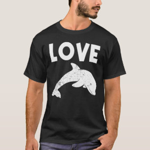 Cool Dolphin For Men Women Bottlenose Dolphin Anim T-Shirt