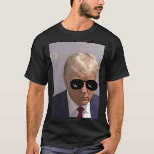 Cool Donald Trump Mugshot T-Shirt