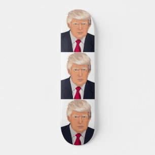 COOL DONALD TRUMP SKATEBOARD