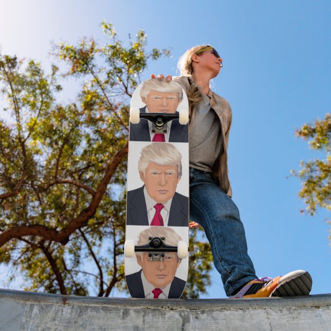 COOL DONALD TRUMP SKATEBOARD (Outdoor 1)