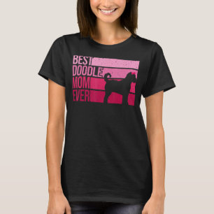 Cool Doodle Mum Art Women Girl Aussiedoodle Golden T-Shirt