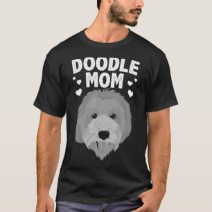 Cool Doodle Mum For Women Girls Mama Golden Doodle T-Shirt