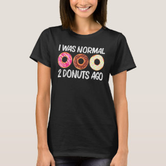 Cool Doughnut Art For Men Women Sugar Glazed Choco T-Shirt
