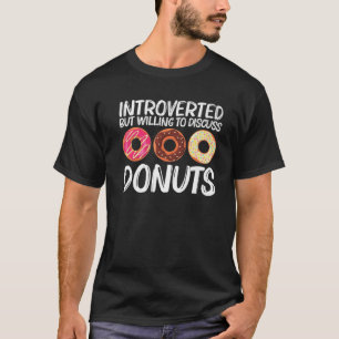 Cool Doughnut Art For Men Women Sugar Glazed Choco T-Shirt