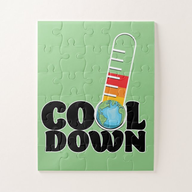 Cool Down Jigsaw Puzzle (Vertical)