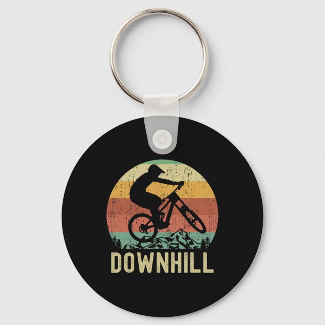 Cool Downhill Jersey, Mountain Biking, Cycling, Mo Key Ring (Front)
