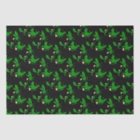 Cool Dragon Christmas Black Green