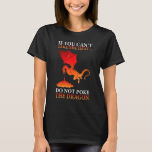 Cool Dragon Flame-Spewing Flying Mythical Creature T-Shirt