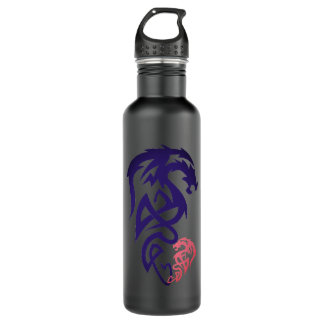 Cool Dragon Minimalist stainless water bottle