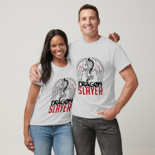 cool dragon slayer word art T-Shirt