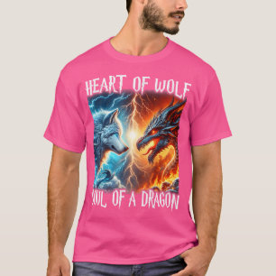 Cool Dragon Wolf Warrior For Boy Girl Women Kid n T-Shirt