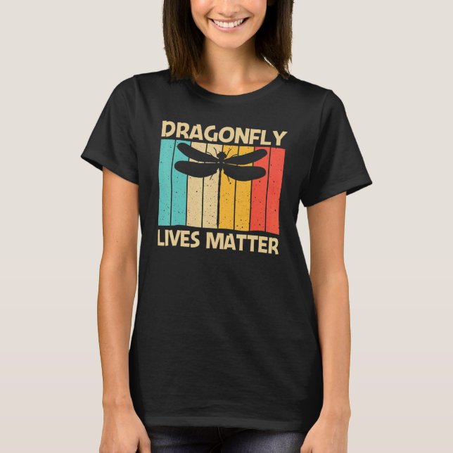 Cool Dragonfly For Men Women Critters Insect Drago T-Shirt (Front)