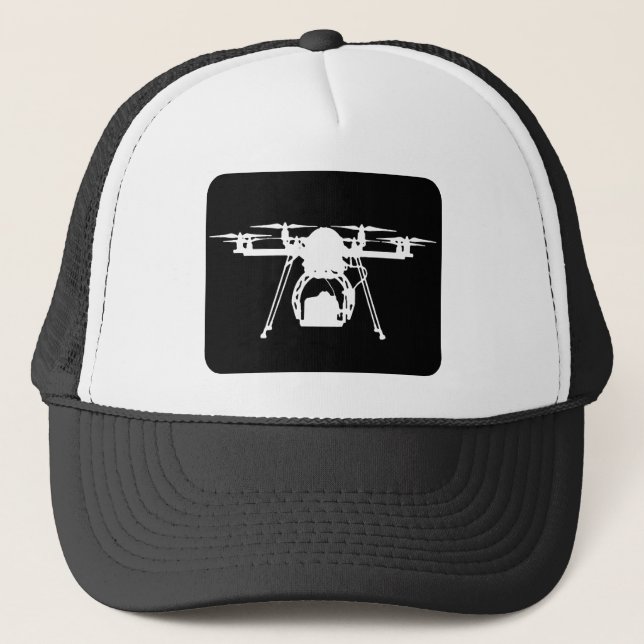 Cool Drone Bro Trucker Hat (Front)
